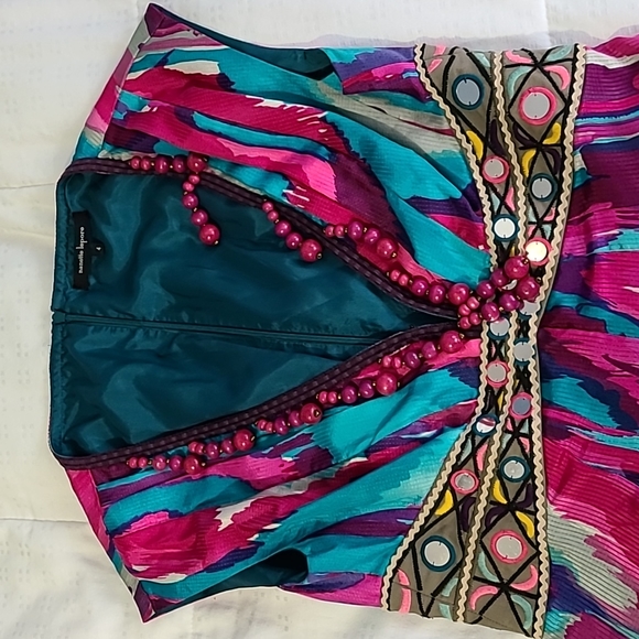 Mirrors on Waist Party Dress - Picture 2 of 7